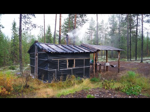 Видео: Одиночный поход по таёжным рекам. Лесная изба. Восемь дней один в тайге. Часть 1