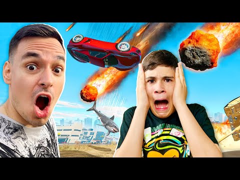 Видео: GTA V, НО КРИС КОНТРОЛИРА ДЕНЯ МИ ЗА 24 ЧАСА!