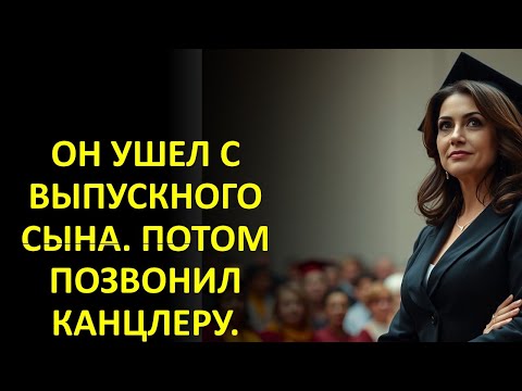 Видео: ОН УШЕЛ С ВЫПУСКНОГО СЫНА. ПОТОМ ПОЗВОНИЛ КАНЦЛЕРУ