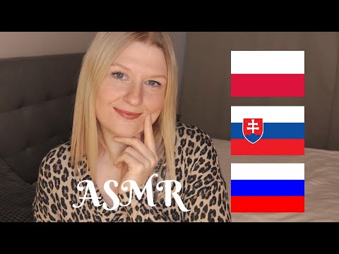 Видео: 💜ASMR in Polsku & Slovenský & Русский!