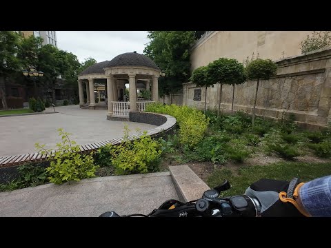 Видео: Кисловодск. Прогулка по городу и парку на электровелосипеде.Тест новой экшн-камеры DJI osmo action 4