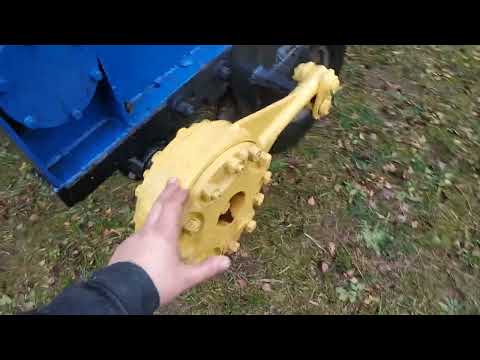 Видео: Самодельный навозоразбрасыватель (РОУ) обзор