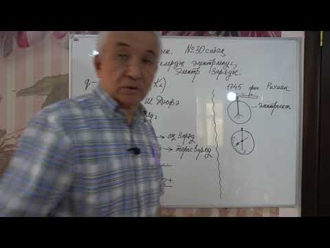 Видео: Физика  8 сынып  №30 сабақ  Денелердің электрленуі, электр заряды