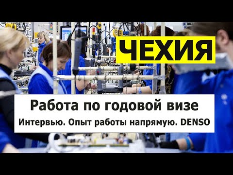 Видео: Опыт работы на прямую на завод. Годовая виза. Денсо. Работа в Чехии.