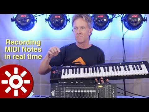 Видео: Как управлять DMX-светильниками с помощью аудио и MIDI (простой урок)