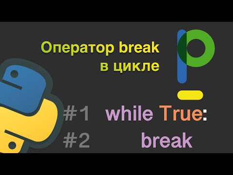 Видео: Уроки Python для начинающих:  Цикл while и оператор break #11