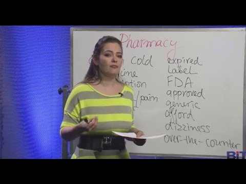 Видео: В аптеката (Част I) - Учи английски с Николая,  Eп.  27, Сезон 3