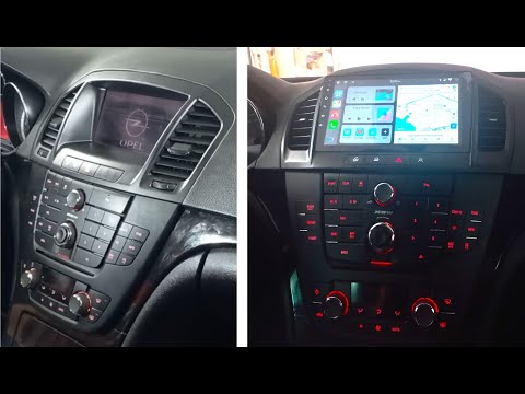 Видео: Установка автомагнитолы 10 дюймов Android Auto Carplay на Opel Insignia