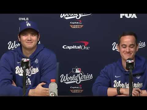 Видео: Сёхэй Отани рассказал, что его жене понравились скандирования «Blue Jays» «We Don't Need You», и ...
