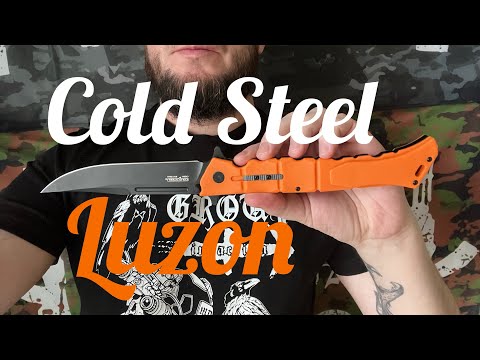 Видео: Cold Steel Luzon Large Orange - кому и зачем нужен этот нож?