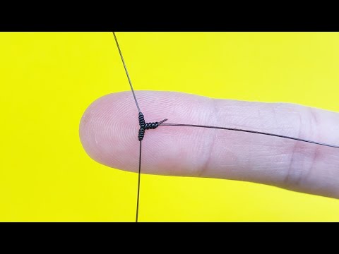 Видео: Как правильно связать отводной поводок! Топ 5 простых монтажей для успешной рыбалки!
