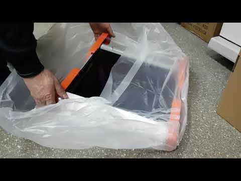 Видео: Коника Минолта с224е замена трансферной ленты (трансферный ремень, лента переноса изображения)