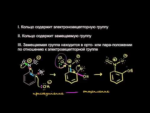 Видео: Реакция нуклеофильного ароматического замещения I