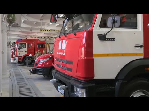 Видео: В старейшей пожарной части Алматы провели капитальный ремонт