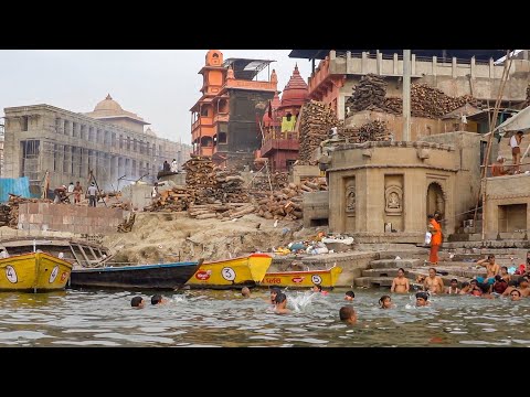 Видео: Индия. ВАРАНАСИ. Город ЖИВЫХ и МЕРТВЫХ в стране хаоса #43