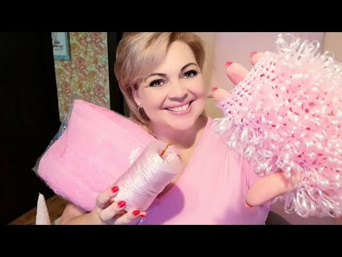 Видео: ВЯЗАНИЕ🧶  Вся в Мочалках и Розовых Мечтах...😊 #татьянакильмяшкина #вязаниеспицами #мочалкакрючком