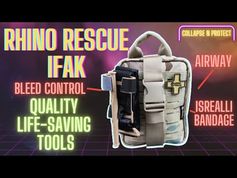 Видео: Спасение носорогов IFAK: обзор и тест на жгут