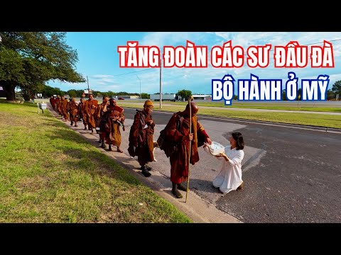 Видео: Впервые в Америке группа монахов прошла пешком по всей стране, чтобы молиться о мире