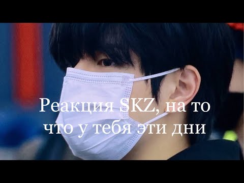 Видео: Реакция SKZ, на то что у тебя эти дни