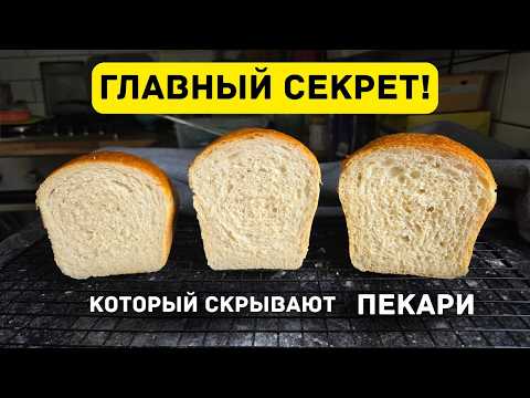 Видео: ВСЕГО ОДНА ОШИБКА превращает ваш хлеб в «кирпич». Секрет, который скрывают пекари!
