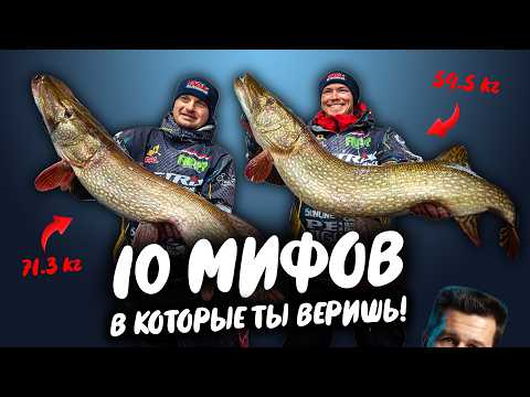 Видео: 6 МИФОВ о РЫБАЛКЕ что нужно знать
