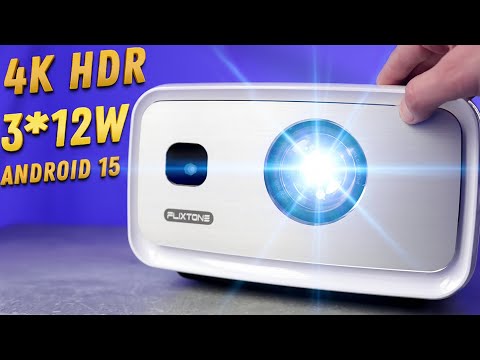 Видео: Нашел ЛУЧШИЙ и крутейший ПРОЕКТОР Flixtone  D10S с яркостью 4000 Ansi +3 ДИНАМИКА