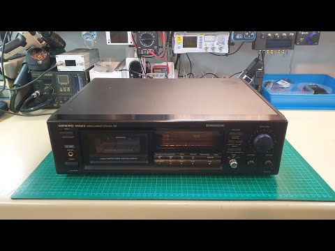 Видео: Onkyo Integra R1 TA-2870 Топовая кассетная дека (Чёрная версия)