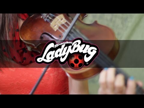 Видео: Miraculous Ladybug  - Заглавная Тема  (Анастасия Соина скрипка)