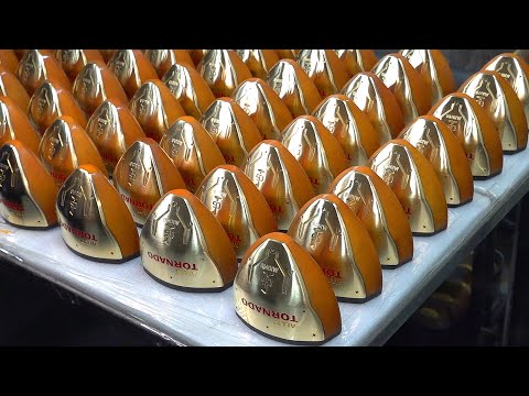 Видео: Процесс массового производства парковых клюшек для гольфа Завод по производству гольф-клубов в Корее