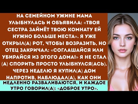 Видео: «Во время семейного ужина родители закричали: “Отдай комнату или убирайся из этого дома…” Я выбрал(а