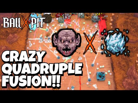 Видео: Слияние самой сложной эволюции с ледником! | Мяч x Яма