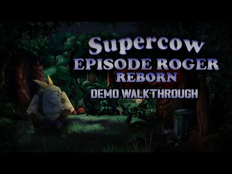 Видео: Supercow Episode Roger DEMO Walkthrough / Прохождение