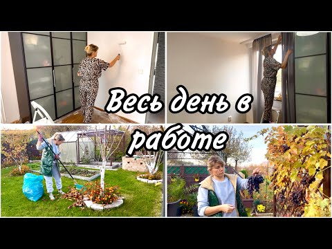 Видео: Ремонт Продолжается / Побелка Стен / Посадила Малину / Убралась На Даче