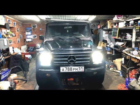 Видео: Состояние Mercedes G-Class за 500к. Лучше бы не заезжали в гараж. Киллер.