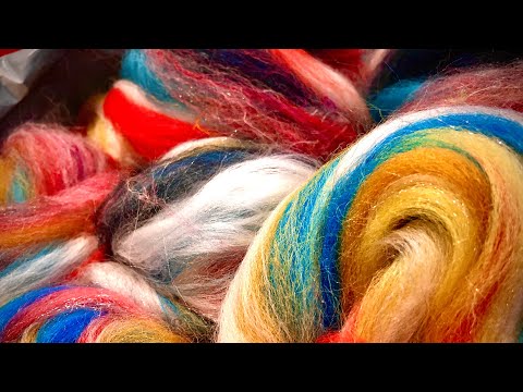 Видео: Мастер-класс по прядению пряжи | N4 техника для смешения различных видов волокон
