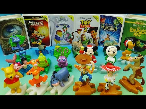 Видео: ВИДЕООБЗОР WALT DISNEY'S VIDEO SHOWCASE 2000 ГОДА НАБОР ИЗ 18 КОЛЛЕКЦИОННЫХ ИГРУШЕК «ХЭППИ МИЛ» О...