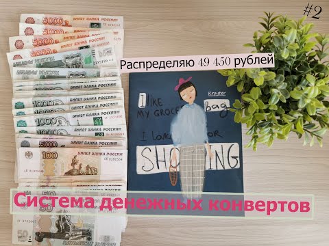 Видео: #2 Cash envelope💰 || Система денежных конвертов || Март 2023 || 49 450 ₽