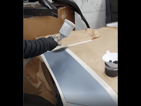 Видео: Показываю и рассказываю, что будет, если смешать грунт с лаком и загрунтовать деталь.
