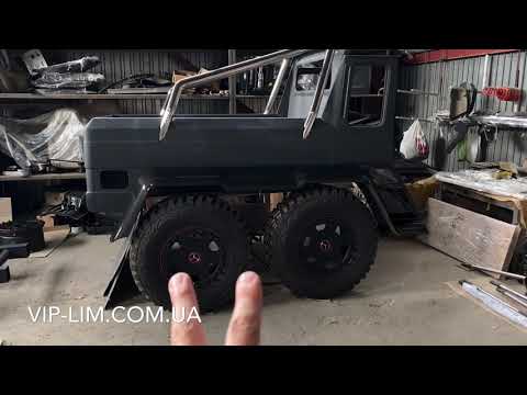 Видео: full body kit Gwagon 6x6 - полный комплект для постройки Гелендвагена 6х6