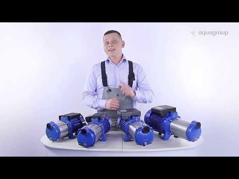 Видео: Обзор поверхностных многоступенчатых насосов Aquario AMH
