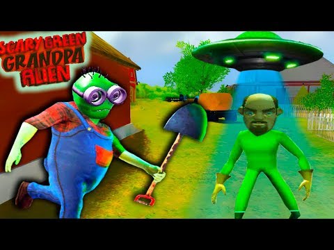 Видео: СИМУЛЯТОР ТАНЦУЮЩЕГО ПРИШЕЛЬЦА! Спасаю ИНОПЛАНЕТЯН от ЗЛЫХ ФЕРМЕРОВ в Игре Scary Green Grandpa Alien