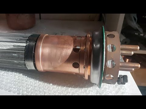 Видео: Много меди в лампе ГУ-23А