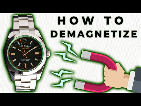 Видео: КАК РАЗМАГНИЧАТЬ ЧАСЫ? Магнетизм и часы — всё о них!