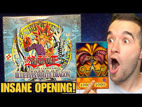 Видео: Открываю коробку Legend Of Blue-Eyes WAVY первого выпуска 2002 года! (БЕЗУМИЕ)