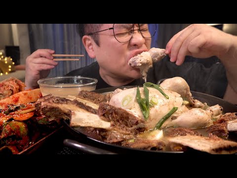 Видео: k food_Корейская закуска, тригетанг, тростник, традиционная закуска