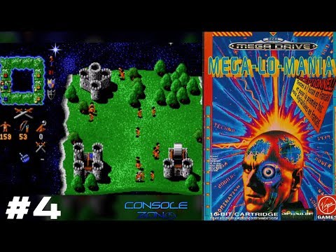 Видео: Mega Lo Mania (Мегаломания) - 4 часть прохождения игры (Sega Mega Drive, 16-bit)