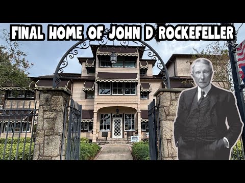 Видео: Последний дом нефтяного магната Джона Д. Рокфеллера