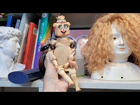 Видео: Как сделать фарфоровую куклу.