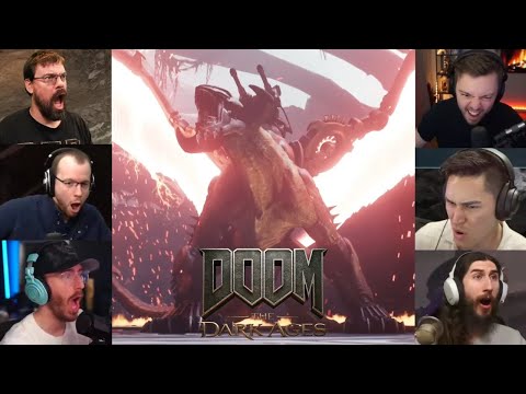 Видео: Реакция стримеров на миссию «Дракон» в DOOM: The Dark Ages