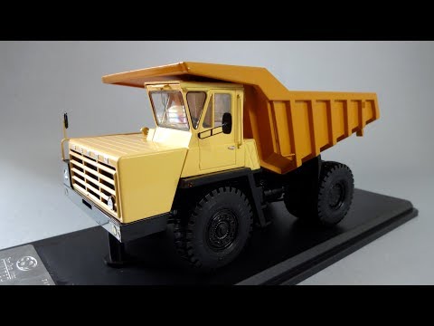 Видео: БелАЗ-540А Карьерный самосвал - коллекционная масштабная модель Start Scale Models (SSM)